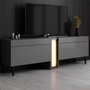 Hanah Home Nova Soporte para TV Antracita con Iluminación LED